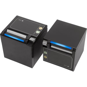 Seiko Qaliber RP-E10 Desktop Direct Thermal Printer - Monochrome - Receipt Print - Serial - Onyx Black - 72 mm (2.83") Pri