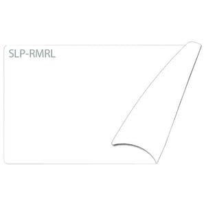Seiko SLP-RMRL Multipurpose Label - 28 mm Width x 89 mm Length - Removable Adhesive - Rectangle - Direct Thermal - White -