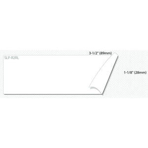 SLP-R2RL WHITE LABEL REMOVABLE 28X89MM 130 LAB/ROLL 2 ROLL/BOX