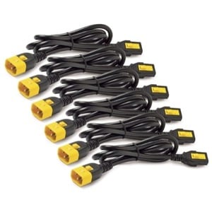 POWER CORD KIT (6 EA) LOCKING C13 TO C14 1.2M