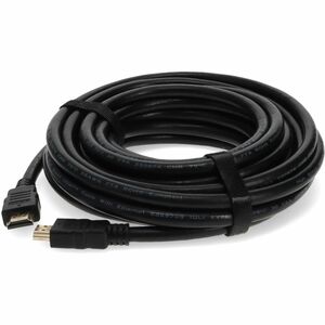 AddOn 5-Pack of 20ft HDMI 1.4 Male to HDMI 1.4 Male Black Cables Which Supports Ethernet Channel For Resolution Up to 4096