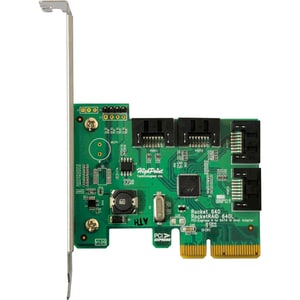 HighPoint RocketRAID 640L Serial ATA Controller - Serial ATA/600 - PCI Express 2.0 x4 - Low-profile - Plug-in Card - RAID 