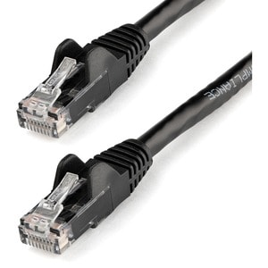 StarTech.com 5m Black Gigabit Snagless RJ45 UTP Cat6 Patch Cable - 5 m Patch Cord - 5m Cat 6 Patch Cable - Cable for Netwo