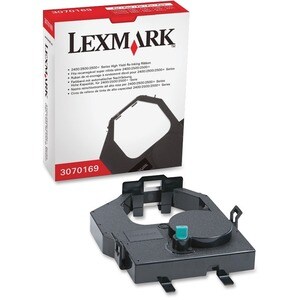 Lexmark High Yield Dot Matrix Ribbon - Black - 1 Each - 8 Million Characters