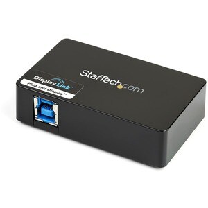 StarTech.com USB 3.0 to HDMIÂ® and DVI Dual Monitor External Video Card Adapter - 1 x 9-pin Type B USB 3.0 USB Male - 1 x 
