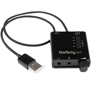 StarTech.com Scheda audio esterna adattatore audio stereo USB con audio digitale SPDIF - VIA - USB 2.0 - 91 dB - 96 kHz Ve