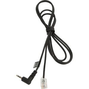 RJ10 auf 2,5mm KLinke, 1,0 Meter; für Panasonic KX-T 7630, 7633, 7635 an z.B. GN9300, GN9120, GN Ellipse, GN8000