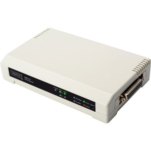 Digitus DN-13006-1 Druckserver - 2 x USB - 1 x Netzwerk (RJ-45) - Fast Ethernet - Desktop