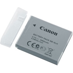 Canon NB-6LH Battery - Lithium Ion (Li-Ion) - For Camera - Battery Rechargeable - 3.7 V DC - 1060 mAh Shelf Life