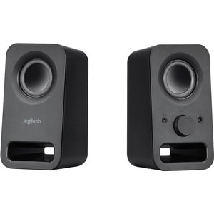 Logitech Multimedia Speakers Z150 with Clear Stereo Sound (Midnight Black, 3W RMS) - 2