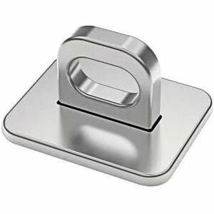 Compulocks Anchoring Point for Security Cable Locks Silver - Anchor Point for Securing Cable Locks, Compatible with All Ou