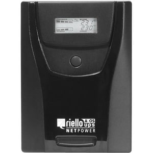 Riello NetPower NPW 1500 Line-interactive UPS - 1.50 kVA/900 W - Tower - 4 Hour Recharge - 230 V AC Input - 230 V AC Outpu