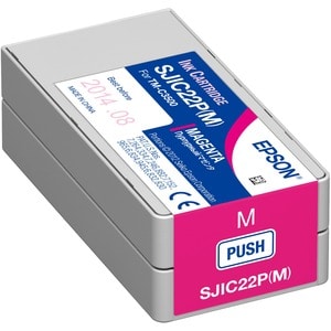 Epson SJIC22P(M) Original Inkjet Ink Cartridge - Magenta - 1 Pack - Inkjet - 1 Pack