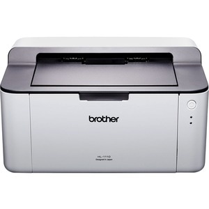 Brother HL HL-1110 Desktop Laser Printer - Monochrome - 20 ppm Mono - 2400 x 600 dpi Print - 150 Sheets Input - Plain Pape