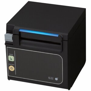 Seiko Qaliber RP-E11 Desktop Direct Thermal Printer - Monochrome - Receipt Print - Fast Ethernet - Ice White - 72 mm (2.83