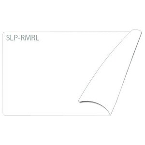 Seiko SLP-RMRL Multipurpose Label - 28 mm Width x 89 mm Length - Removable Adhesive - Rectangle - Direct Thermal - White -