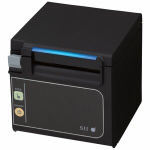 Seiko Qaliber RP-E11 Desktop Direct Thermal Printer - Monochrome - Receipt Print - Fast Ethernet - Black - 72 mm (2.83") P