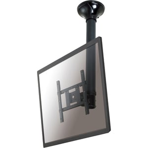 Neomounts Neomounts Pro FPMA-C200BLACK Ceiling Mount for Flat Panel Display - Black - Height Adjustable - 25.4 cm to 101.6