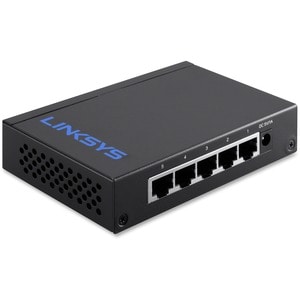 Linksys LGS105 5-Port Business Desktop Gigabit Switch - 5 Ports - 10/100/1000Base-T - 2 Layer Supported - Twisted Pair - D