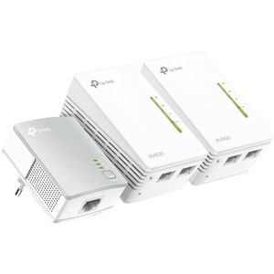 TP-Link TL-WPA4220TKIT IEEE 802.11n 300 Mbit/s Wireless Range Extender - 300 m Maximum Outdoor Range - 2 x Network (RJ-45)
