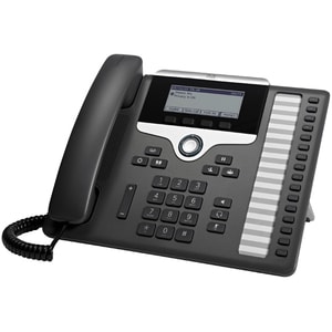 Cisco 7861 IP Phone - Corded - Wall Mountable - Charcoal - 16 x Total Line - VoIP - 8.9 cm (3.5") - Enhanced User Connect 