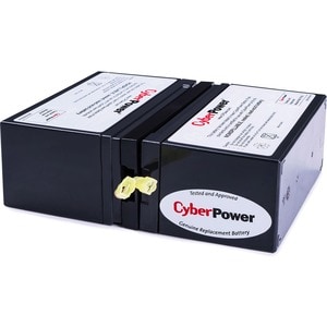 CyberPower RB1280X2D Replacement Battery Cartridge - 2 X 12 V / 7.2 Ah Sealed Lead-Acid Battery, 18MO Warranty