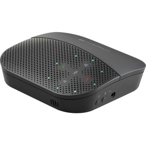 Logitech P710E Speakerphone - Black - USB - Headphone - Microphone - Battery, AC Adapter - Desktop