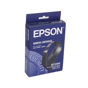 Epson C13S015066 Dot Matrix Ribbon - Black - 1 Pack - 6000000 Characters