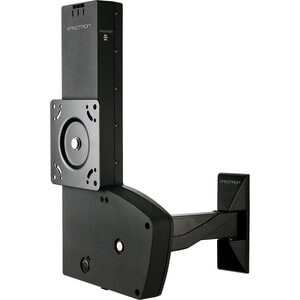 Ergotron Wall Mount for Flat Panel Display - Black - Height Adjustable - 27" to 42" Screen Support - 100 x 100, 400 x 400 
