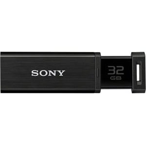 Sony Micro Vault Mach QX 32 GB USB 3.0 Type A Flash Drive - Black - 226 MB/s Read Speed - 1