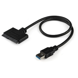 StarTech.com USB 3.0 to 2.5" SATA III Hard Drive Adapter Cable w/ UASP - SATA to USB 3.0 Converter for SSD/HDD - Hard Driv