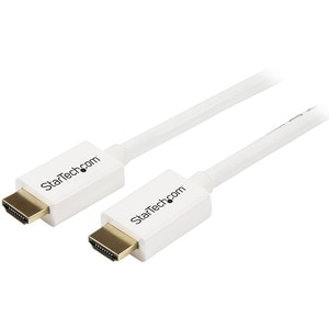 StarTech.com 4,8m White CL3 In-wall High Speed HDMI Cable - Ultra HD 4k x 2k HDMI Cable - HDMI to HDMI M/M - Audio/Video, 