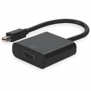 Mini-DisplayPort 1.1 Male to HDMI 1.3 Female Black Adapter For Resolution Up to 2560x1600 (WQXGA) - 100% compatible and gu