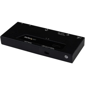 StarTech.com 2 Port HDMI Switch w/ Automatic and Priority Switching - 1080p - 1920 x 1200 - Full HD - 2 Input Device - 1 D