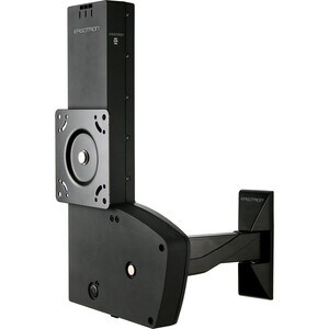 Ergotron Wandhalterung für Flachbildschirm - Schwarz - Höhenverstellbar - Bildschirmgröße: 68,6 cm bis 106,7 cm (42 Zoll) 