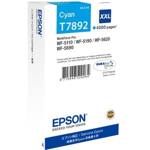 Epson Original Inkjet Ink Cartridge - Cyan Pack - 4000