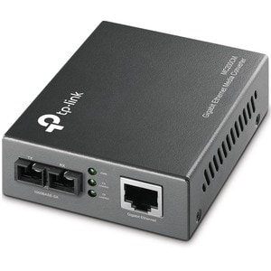 TP-Link MC200CM Transceiver/Media Converter - 2 Port(s) - 1 x Network (RJ-45) - 1 x SC - Twisted Pair, Optical Fiber - Mul