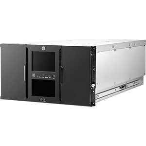 HPE StoreEver MSL6480 Tape Library - 0 x Drive/80 x Cartridge Slot - 6U - Rack-mountable - 240 TB (Native) / 500 TB (Compr