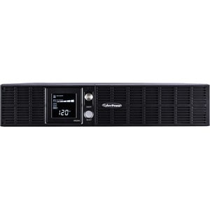 CyberPower OR2200LCDRT2U Smart App LCD UPS Systems - 2000VA/1320W, 120 VAC, NEMA 5-20P, 2U, Rack / Tower, 8 Outlets, LCD, 