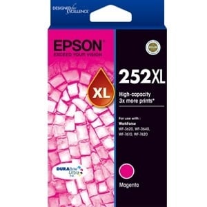 Epson DURABrite Ultra 252XL Original High Yield Inkjet Ink Cartridge - Magenta - 1 Pack - Inkjet - High Yield - 1 Pack