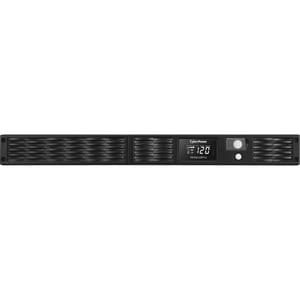 CyberPower PR750LCDRT1U Smart App Sinewave UPS Systems - 750VA/600W, 120 VAC, NEMA 5-15P, 1U, Rack / Tower, Sine Wave, 7 O