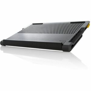 Targus Chill Mat Cooling Device - Black, Grey - 2 Fan(s) - Built-in USB Hub