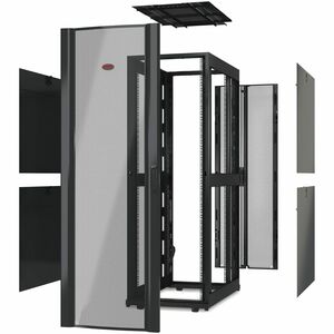 APC by Schneider Electric NetShelter SX AR3100X609 42U Rack Cabinet for Storage, Server - 482.60 mm Rack Width x 914.91 mm
