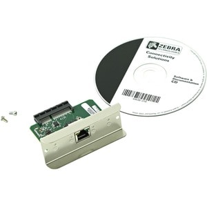 Zebra Print Server - 1 x Network (RJ-45) - Fast Ethernet - Plug-in Module