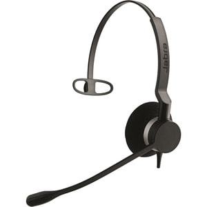 Jabra BIZ 2300 QD Wired Over-the-head Mono Headset - Monaural - Supra-aural - Noise Cancelling Microphone - Quick Disconnect