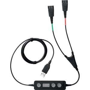 Jabra Link 265 USB with 2 QD Training cable with mute option