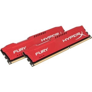 Kingston HyperX Fury 8GB DDR3 SDRAM Memory Module - For Desktop PC - 8 GB (2 x 4GB) - DDR3-1866/PC3-15000 DDR3 SDRAM - 186