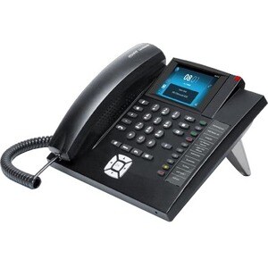 Auerswald COMfortel 1400 IP-Telefon - Wandmontierbar, Desktop - Schwarz - VoIP - 2 x Netzwerk (RJ-45) - PoE Ports