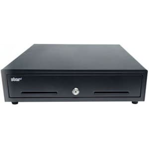 Star Micronics SMD2-1617 Cash Drawer - 5 Bill - 5 Coin - 2 Media Slot - Printer Driven - ABS Plastic - Black - 3.9" Height