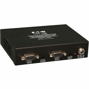 Eaton Tripp Lite Series 4-Port VGA over Cat5/6 Splitter/Extender, Box-Style Transmitter for Video/Audio, Up to 1000 ft. (3